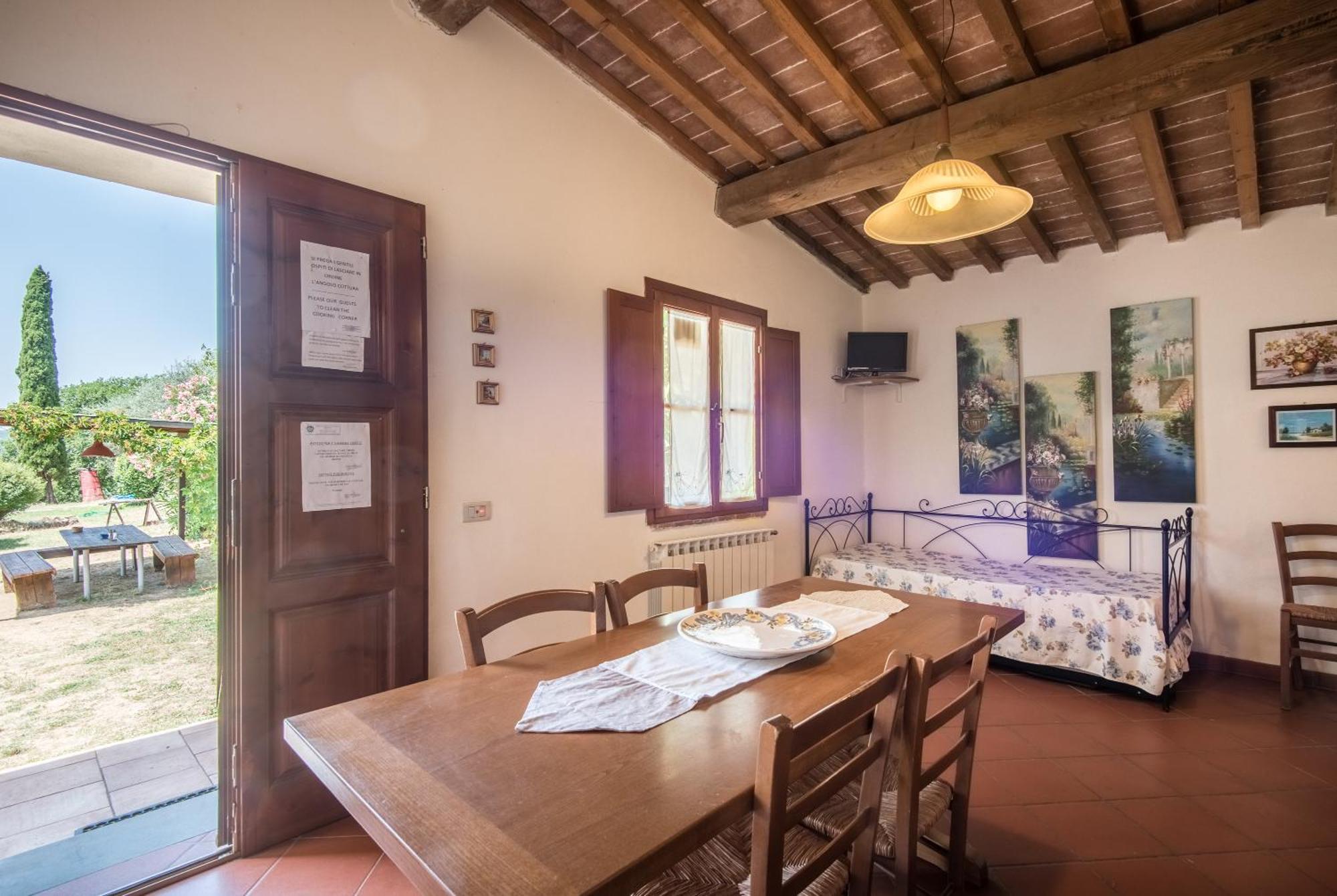 Vila Poggio Primo - Trilocale Etrusco Castiglion Fibocchi Exteriér fotografie