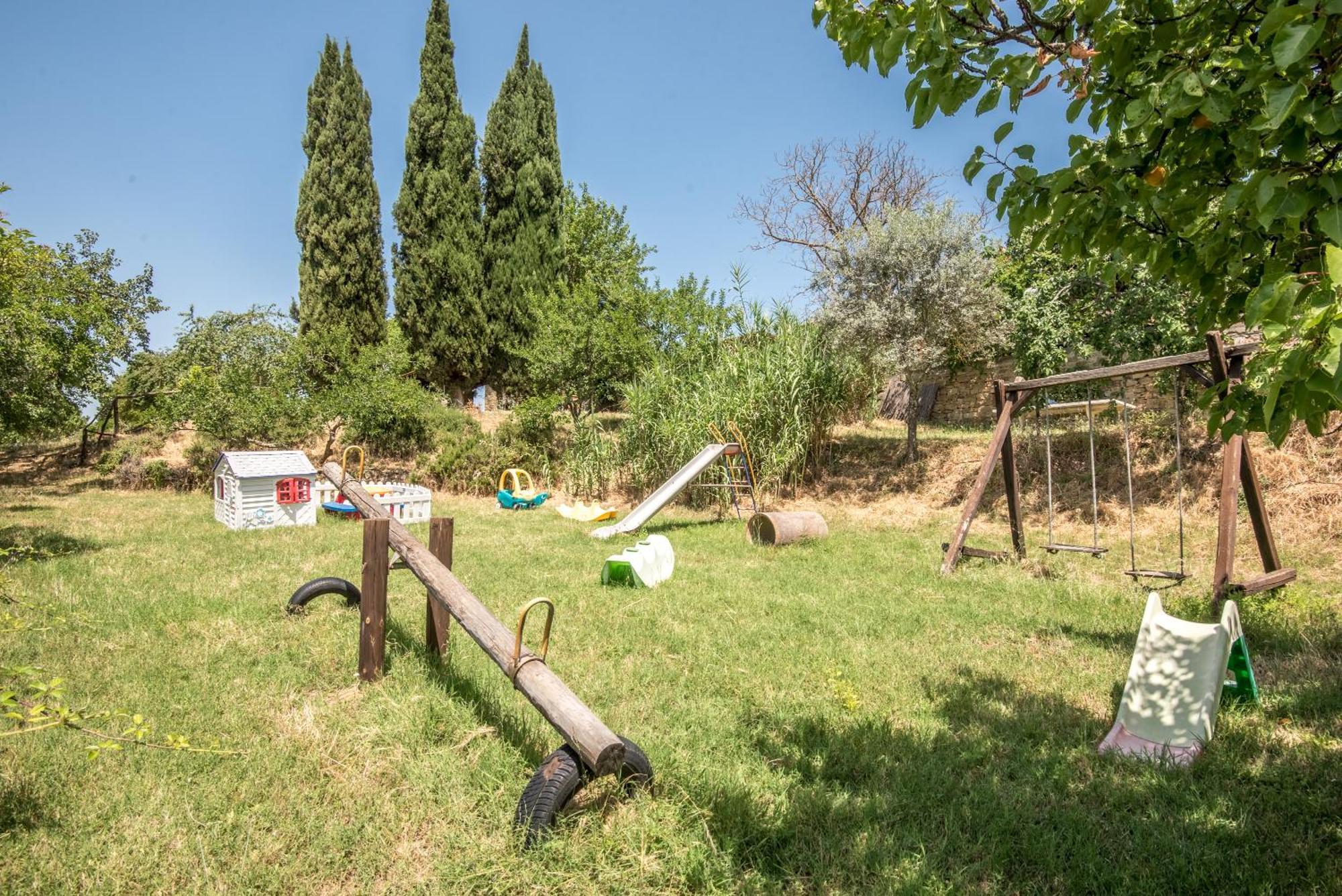 Vila Poggio Primo - Trilocale Etrusco Castiglion Fibocchi Exteriér fotografie