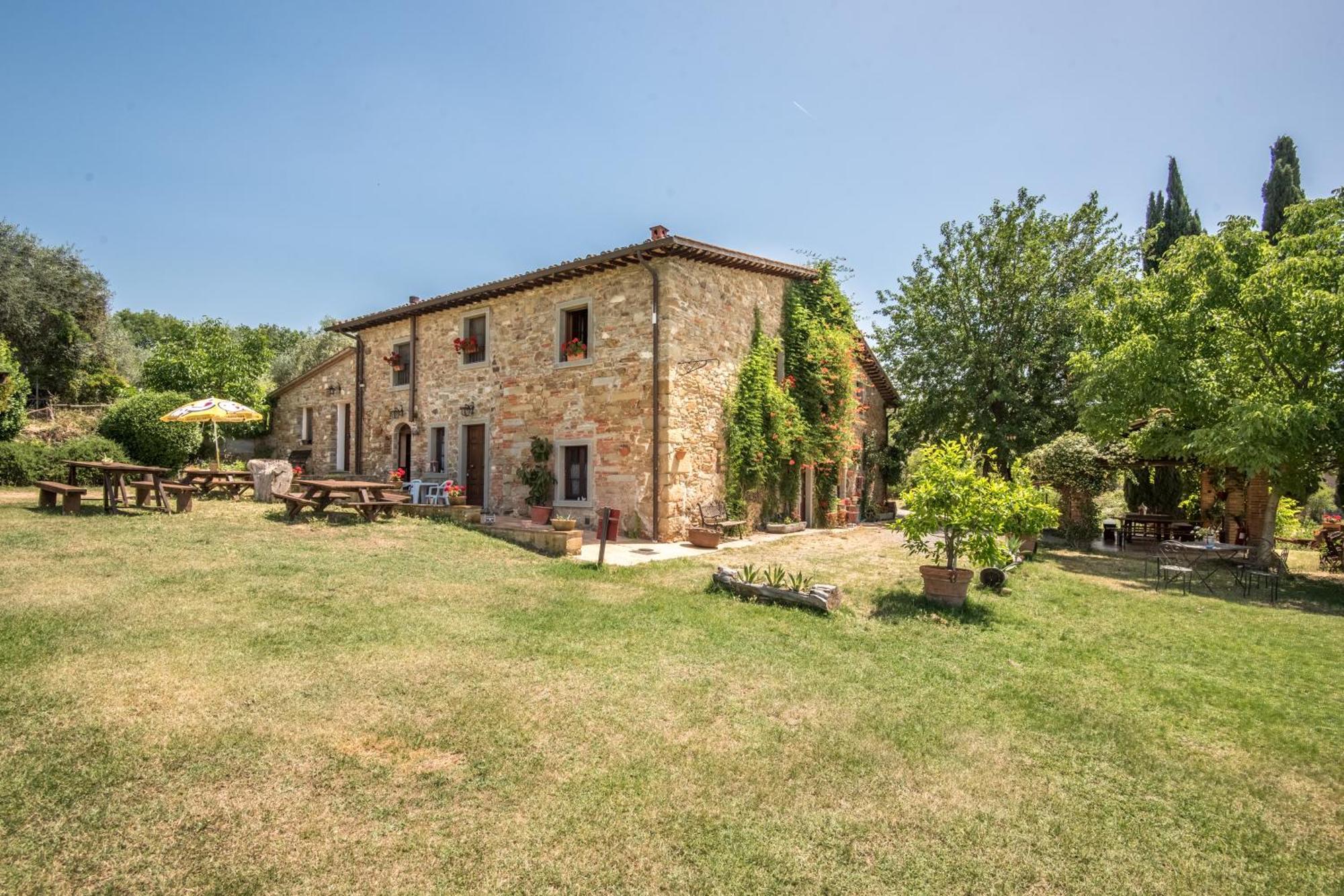 Vila Poggio Primo - Trilocale Etrusco Castiglion Fibocchi Exteriér fotografie