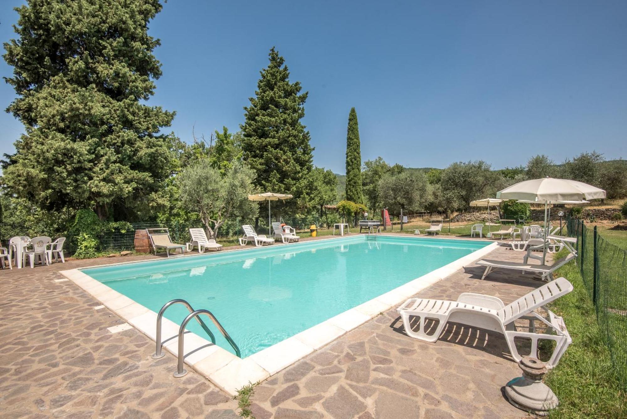 Vila Poggio Primo - Trilocale Etrusco Castiglion Fibocchi Exteriér fotografie